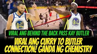 VIRAL ANG CURRY TO BUTLER CONNECTION! BEHIND THE BACK PASS USAP USAPAN! THIRD OPTION NALANG KULANG