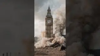 Is The Big Ben Leaning? - London England