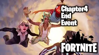 Fortnite Chapter 4 End Event - no voiceover (UHD)