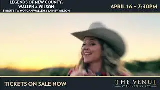 Legends of New Country | Wallen & Wilson: Tribute to Morgan Wallen and Lainey Wilson