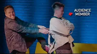 I put a RANDOM PERSON in a Straitjacket!