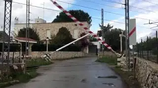 Passaggio a Livello MANUALE ad Arganello in Puglia FSE