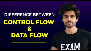 Difference between Control flow and Data flow in Computer Architecture | Control flow vs Data flow