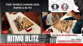 Mundial Juvenil de Ajedrez U20 Junior Perú 2025 Modalidad Blitz