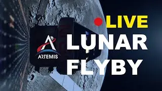 Orion Lunar Flyby at 12x Speed