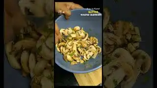 Oven Roasted Butter Mushroom #shortsvideo #healthy #shortsfeed