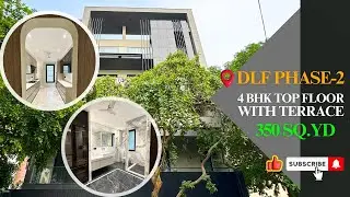 Luxurious 4 Bhk Top With Terrace Builder Floor In Gurgaon ! 350 Sq.yd Dlf Phase-2 !