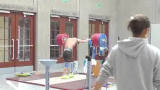 2013 worlds - lu xiaojun squatting