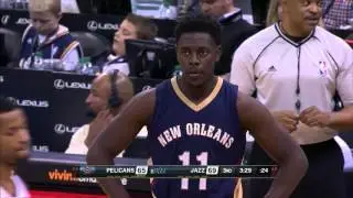 Derrick Favors Full Game Highlight VS New Orleans Pelicans (22Points,7Rebounds,5Assists)