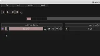 Giada tutorial #1 - Initializing channels