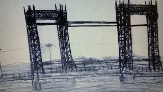 Sir Ambrose Shea Vertical Lift Bridge  Placentia Newfoundland Canada 