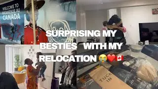 Landing in Canada 🇨🇦 | Surprising My Friends (They Had No Idea!)