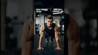 HOW TO DO PUSH-UPS CORRECTLY 💪 | PERFECT FORM FOR BEGINNERS #motivation #fatlosstips