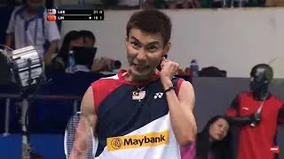 Funny face from Datuk Wira Lee Chong Wei