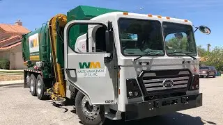WM’s BYD Amrep Electric Garbage Truck Is Back On The Road!