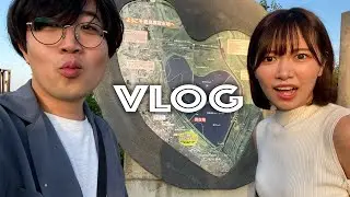 妄想では付き合ってる彼女とハート型の湖デート【VLOG】