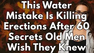 Urologist: Drink Water Like THIS to Instantly Boost Erections After 60 | Advice For Elderly