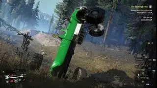 Turned ix wrecker into tombstone lol......Snow Runner