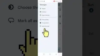 How to mark all as read message in android