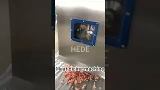 Frozen fresh meat dicer machine,meat cubes dicing equipment with the size of 3mm to 25mm.