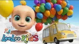 **The Wheels on the Balloon Bus Go Round and Round 🎈🚌**