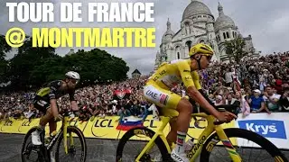 Montmartre on Fire! Final Stage of Tour de France 2025 in Paris 🇫🇷