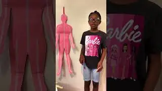 Learn Anatomy with me.  #anatomyexplained #kidslearning #kidinfluencer #learningthroughplay