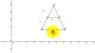 Teorema de tales Aplicado a GeoGebra