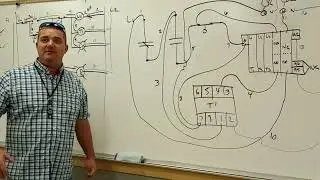 Creating a wiring diagram from ladder logic. Pump, float sensor and timer vessel example.