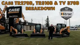 CASE Compact Track Loaders Overview: TR270B, TR310B, and TV370B
