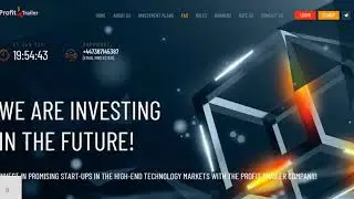 Live demo of Hyip Template-15 with name Profittrailer.biz | Hyipstarter