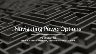 Навигация по вкладке &laquo;Стратегия&raquo; в PowerOptions