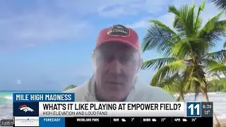 What's it like playing at empower field
