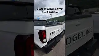 2025 Ridgeline AWD Black Edition