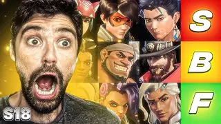 Overwatch Season 18 TIER LIST (5v5 & 6v6)! BEST AND WORSE HEROES!
