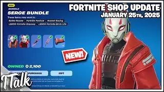 *NEW* SERGE SKIN! Fortnite Item Shop [January 25th, 2025] (Fortnite Chapter 6)