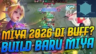 Miya di buff?? apakah jadi raja gold lane! | Cara Main Miya Pemula | Cara Main Miya - mobile legends