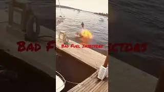 Jet ski blows up