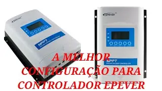 Como configurar controlador epever para baterias lifepo4