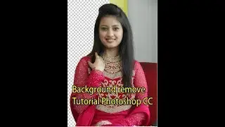 Remove Background using pen tool Photoshop tutorial cc