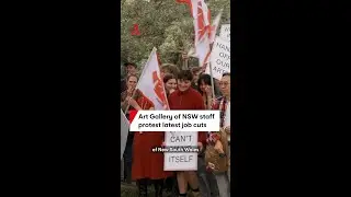 Staff at Art Gallery of NSW protest job cuts