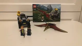 Review Lego Jurassic World:Fallen Kingdom &ldquo;Pteranodon Chase&rdquo; (75926)