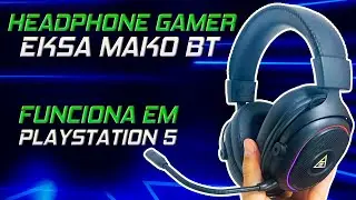 Headphone BARATO Para PS5 | Multiconex&atilde;o, 80h e Som TOP [OneOdio EKSA Mako BT]