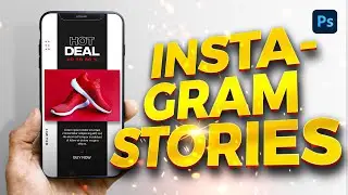 Instagram Stories Design - photoshop Tutorial - Part 3