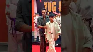#ajaydevgan With his Son #yugdevgan At Event 😊❤️ #trendingshorts #ytshorts #shorts