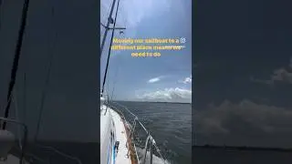 Before moving the boat there are chores! Watch 👀as we prep to get under way. #sail #sailboatliving