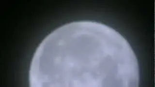 Full Moon Over Tucson, Arizona April 7, 2012