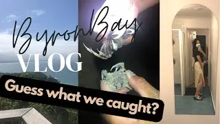 GUESS what we CAUGHT? 🌸First time in Byron Bay Holiday Vlog 🦋