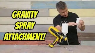 Gravity Spray Attachment | Wagner Paint Spraying 101