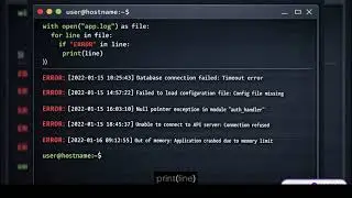 Python for DevOps: Detect Errors in Server Logs Automatically
